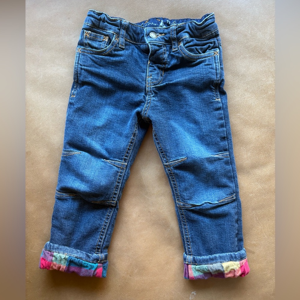 Frugi Flannel Lined Jeans